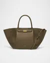 Demellier The Midi New York Tote Bag In Green