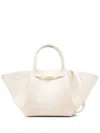 Demellier The Midi New York Tote Bag In Neutrals