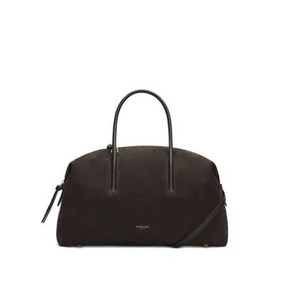 Demellier The Midi Stockholm Tote Bag In Brown