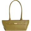 Demellier Womens The New York Leather Tote Bag Light Olive In Light Olive