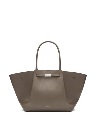 Demellier The New York Tote Bag In Brown