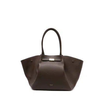 Demellier The New York Tote Bag In Brown