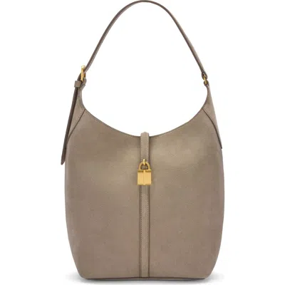 Demellier The Siena Leather Bucket Bag In Brown