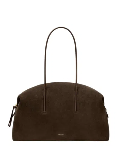 Demellier The Stockholm Shoulder Bag In Brown
