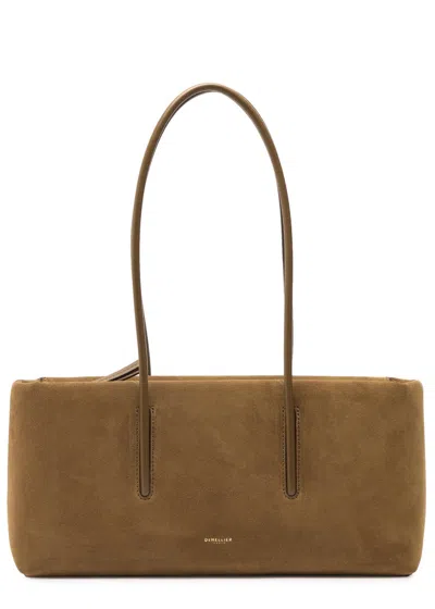 Demellier The Stockholm Suede Shoulder Bag In Tan