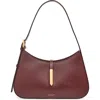 Demellier The Tokyo Shoulder Bag In Burgundy Tones