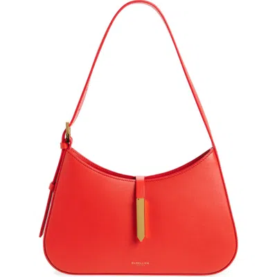Demellier The Tokyo Shoulder Bag In Red