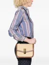 Demellier The Vancouver Woven-raffia Shoulder Bag In Neutral