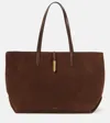 Demellier Large Tokyo Suede Tote Bag In Brown