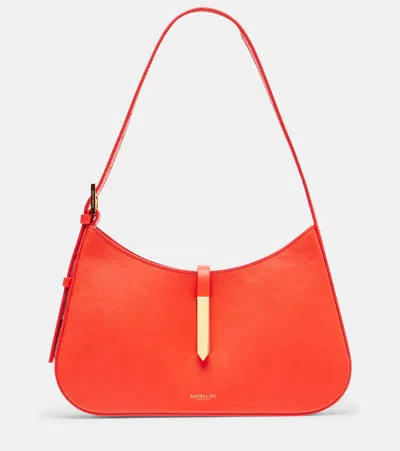 Demellier Tokyo Leather Shoulder Bag