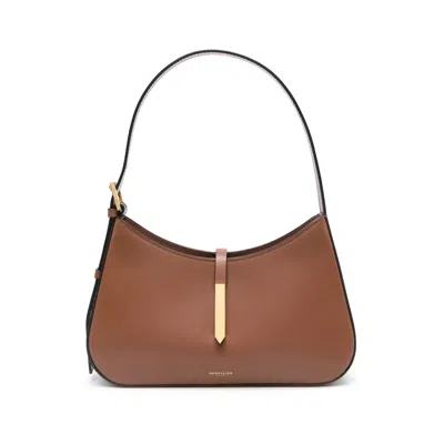 Demellier Tokyo Shoulder Bag In Brown