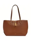Demellier Leather Shoulder Bags In Brown