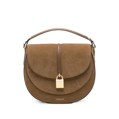 Demellier Tote Bags In Brown