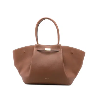 Demellier Tote Bags In Brown