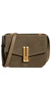 Demellier Vancouver Bag Olive Suede