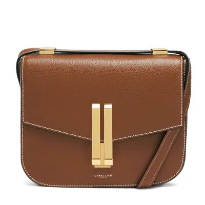 Demellier Brown Vancouver Leather Cross Body Bag