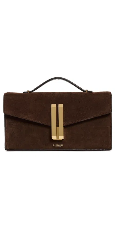 Demellier Vancouver Clutch Mocha In Brown