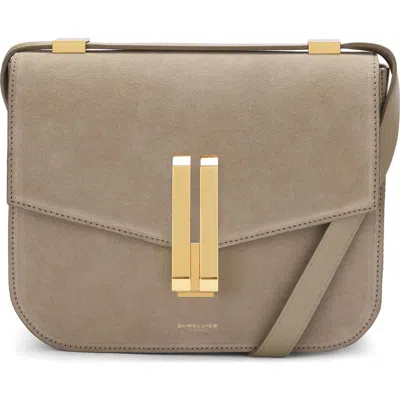 Demellier Vancouver Crossbody Bag In Purple