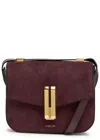 Demellier Vancouver Leather Cross-body Bag In Burgundy