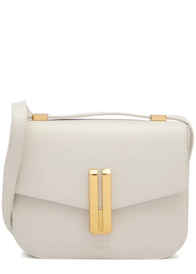 Demellier Vancouver Leather Cross-body Bag In White