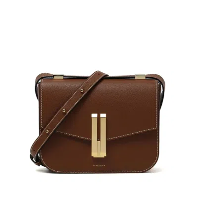 Demellier Vancouver Shoulder Bag In Brown