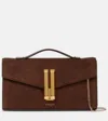 DEMELLIER VANCOUVER SUEDE CLUTCH