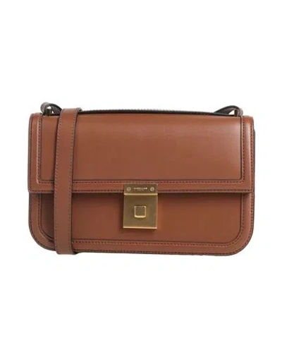 Demellier Woman Cross-body Bag Light Brown Size - Cow Leather In Beige