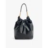 Demellier The Miami Leather Tote Bag In Black