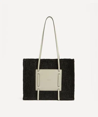 Demellier Women's Capri Raffia Tote Bag