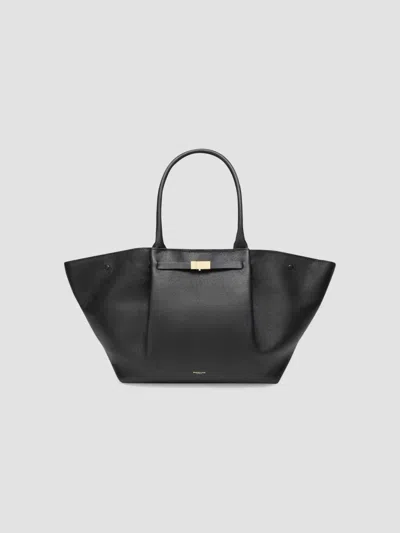 Demellier Women's The New York Leather Tote Bag In Black