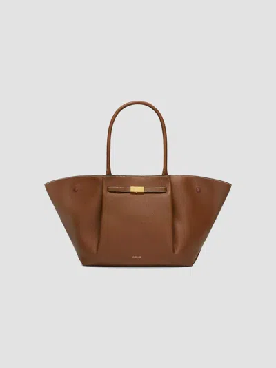 Demellier Women's The New York Leather Tote Bag In Tan