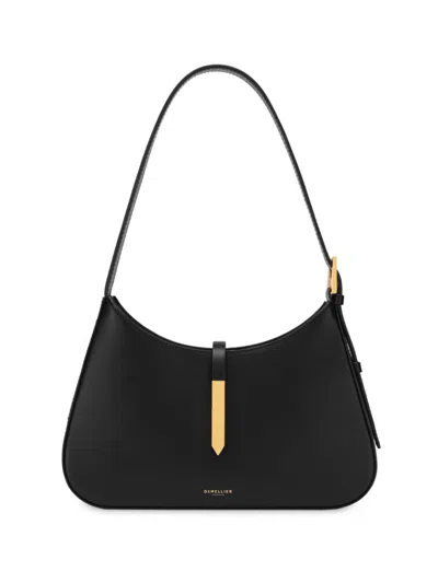 Demellier Women's Tokyo Leather Hobo Bag In Black