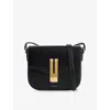 Demellier Womens The Small Vancouver Leather Cross-body Bag Black Croc