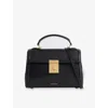 Demellier Womens Black Paris Leather Shoulder Bag