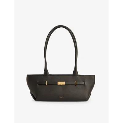 Demellier Womens  The New York Leather Tote Bag In Black