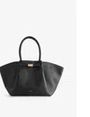 Demellier Womens Black The New York Leather Tote Bag In Black