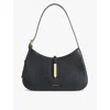 Demellier Womens Tokyo Leather Shoulder Bag Black
