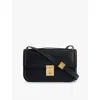 Demellier Paris Crossbody Smooth Leather Bag In Black F02