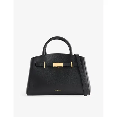Demellier Womens  The Small Hudson Leather Top-handle Bag In Black