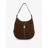 Demellier Womens Mocha/mocha Siena Leather Hobo Bag In Brown