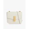Demellier Womens Off White The Vancouver Leather Cross-body Bag In White