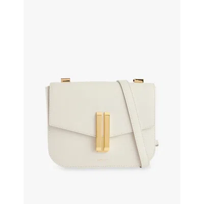 Demellier Womens Off White The Vancouver Leather Cross-body Bag