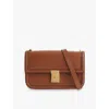 Demellier Womens Tan Paris Leather Shoulder Bag