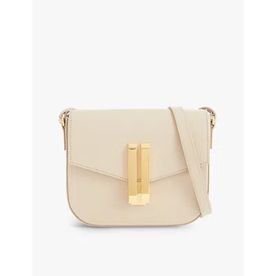 Demellier Womens The Small Vancouver Leather Cross-body Bag Taupe