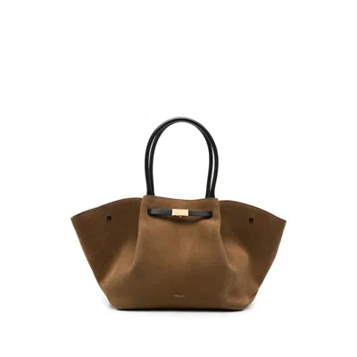Demellier York Tote Bag In Brown