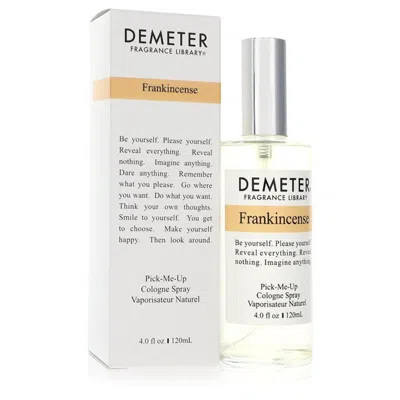 Demeter 4 oz Frankincense Cologne Spray For Unisex In Multi