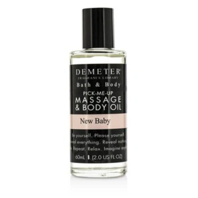 Demeter Ladies New Baby Massage & Body Oil 2 oz Bath & Body 648389366319 In Lemon