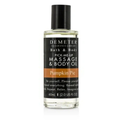 Demeter Ladies Pumpkin Pie Massage & Body Oil 2 oz Bath & Body 648389273310 In N/a