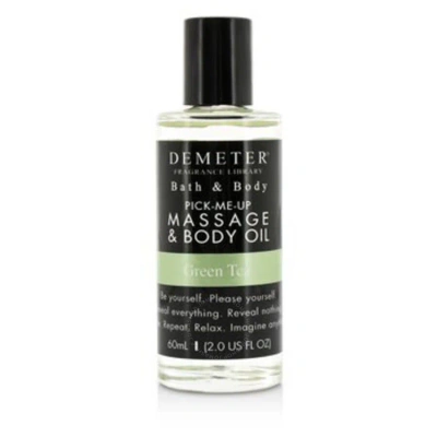 Demeter Men's Green Tea Massage & Body Oil 2 oz Bath & Body 648389153315