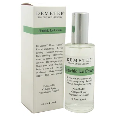 Demeter Pistachio Ice Cream By  For Unisex - 4 oz Cologne Spray In Sand